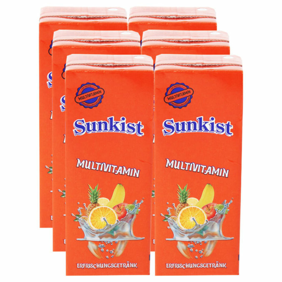 Bild 1 von Sunkist Erfrischungsgetränk Multivitamin, 6er Pack