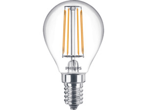 PHILIPS LEDclassic Lampe ersetzt 40 W LED warmweiß, Transparent