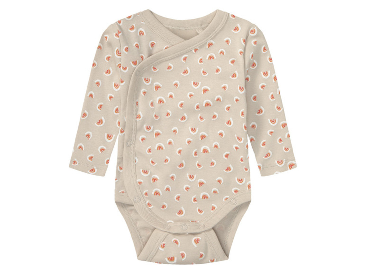 Bild 4 von lupilu® Baby Wickelbodys, 2 Stück, langarm