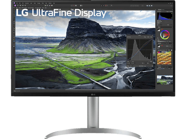 Bild 1 von LG UltraFine 32UQ850V-W 31,5 Zoll UHD 4K Monitor (5 ms Reaktionszeit, 60 Hz), Farbe (Rückseite): Weiß; Farbe (Front): Schwarz