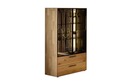 Bild 1 von Highboard Targo, Kerneiche natur/anthrazit