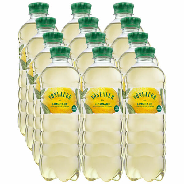 Bild 1 von Vöslauer BIO Limonade Sizilianische Zitrone, 12er Pack (EINWEG) zzgl. Pfand