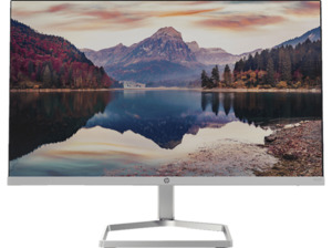 HP M22f 21,5 Zoll Full-HD Monitor (5 ms Reaktionszeit, 75 Hz), Schwarz/Silber