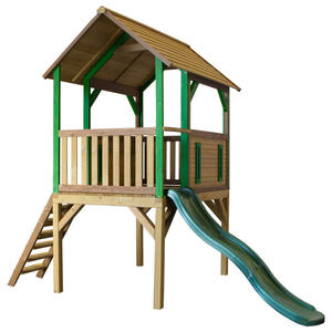 Spielturm, 318x272x191 cm, Outdoor Spielzeug, Spielhäuser