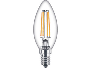 PHILIPS LEDclassic Lampe ersetzt 60W LED warmweiß, Transparent