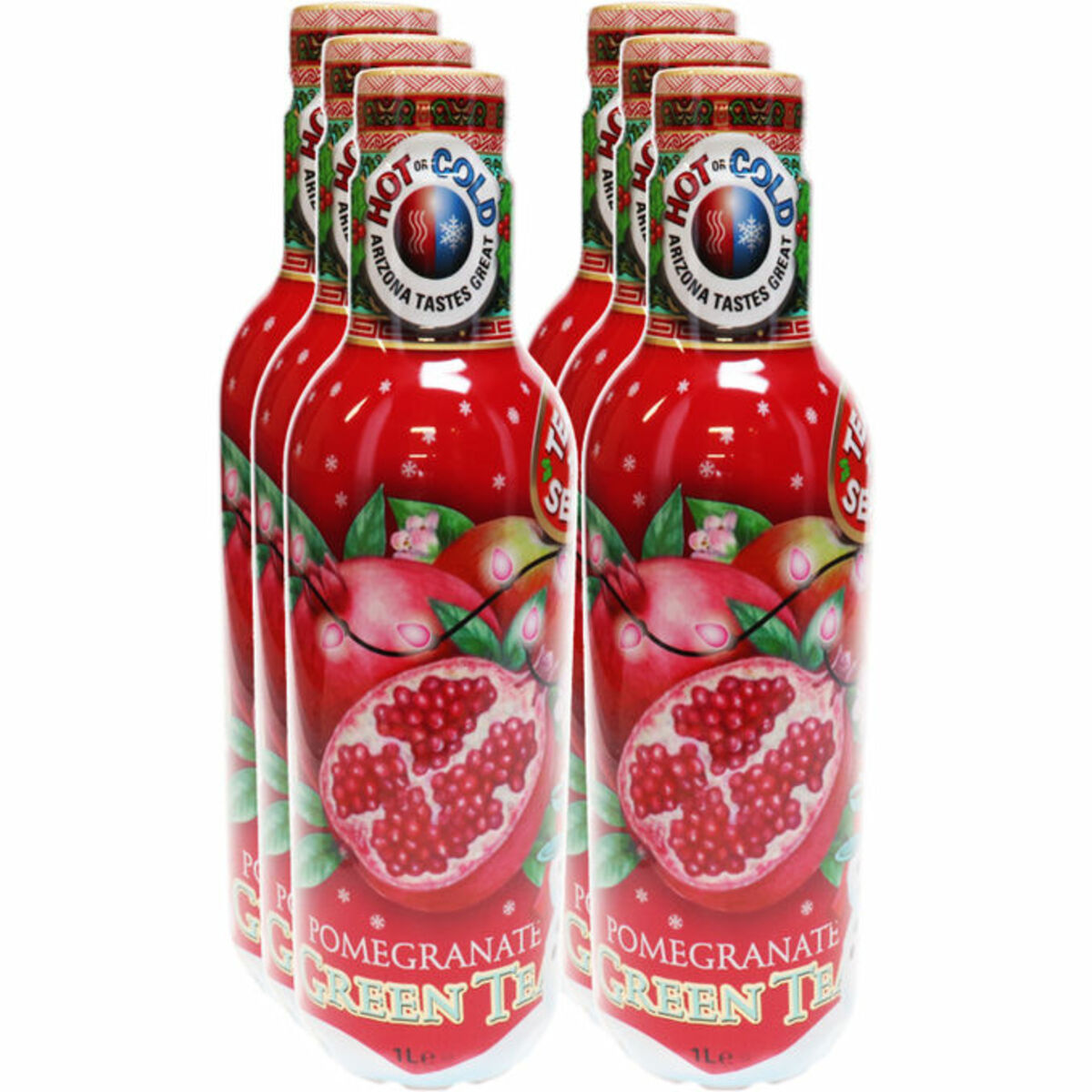 Bild 1 von AriZona Green Tea Pomegranate, 6er Pack (EINWEG) zzgl. Pfand