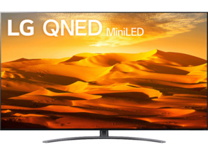LG 75QNED916QE QNED MiniLED TV (Flat, 75 Zoll / 189 cm, UHD 4K, SMART TV, webOS22), Schwarz