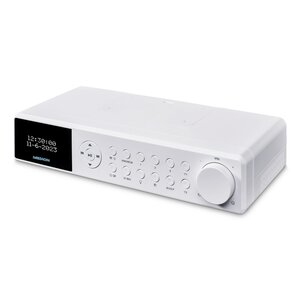 MEDION LIFE® E66660 DAB+ Stereo Küchen-Unterbauradio, LCD-Display, DAB+/PLL-UKW Radio, Bluetooth® 5.0, 2 x 1,5 W RMS