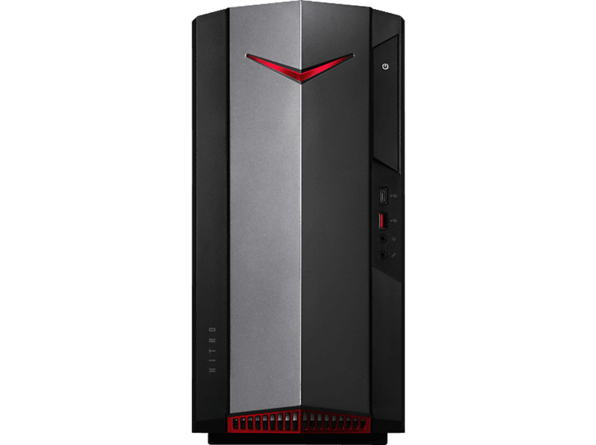 Bild 1 von ACER Nitro 5 N50-640, Gaming PC mit Intel® Core™ i7 i7-12700F Prozessor, 16 GB RAM, 512 SSD, NVIDIA, GeForce RTX™ 3060 Ti, Windows 11 Home (64 Bit), Schwarz