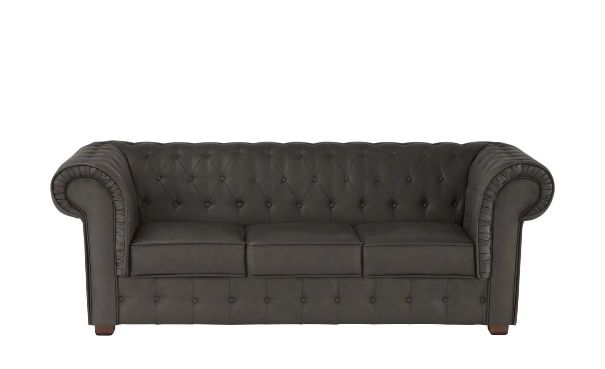 Bild 1 von Sofa  Chester ¦ grau ¦ Maße (cm): B: 215 H: 77 T: 94 Sofas > Einzelsofas - Sconto