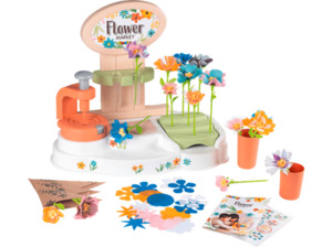 SMOBY Kreativset Flower Market Spielset Mehrfarbig, Mehrfarbig