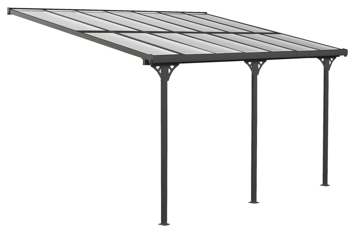 Bild 1 von TERRASSENÜBERDACHUNG BRUCE 435X300 CM, Schwarz