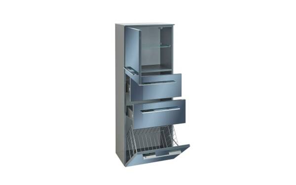 Bild 2 von Midischrank Leonardo 109, metallic/anthrazit