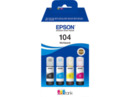 Bild 1 von EPSON EcoTank 104 4er-Pack Nachfülltinte, Schwarz/Gelb/Cyan/Magenta