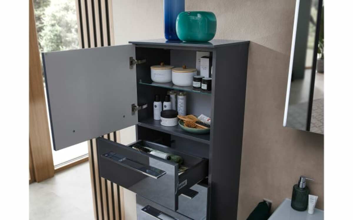 Bild 4 von Midischrank Leonardo 109, metallic/anthrazit