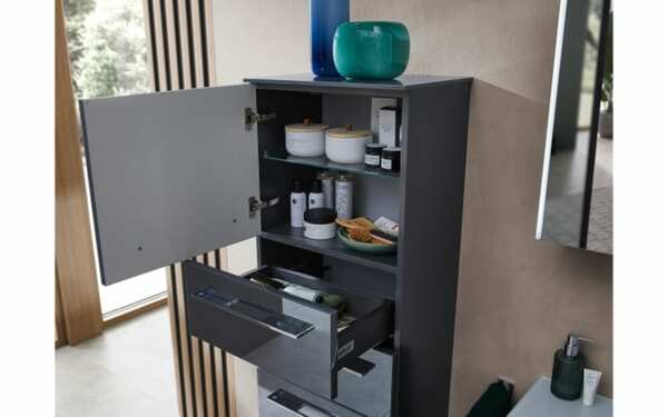 Bild 4 von Midischrank Leonardo 109, metallic/anthrazit