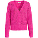 Bild 1 von Damen Strickjacke mit V-Ausschnitt PINK