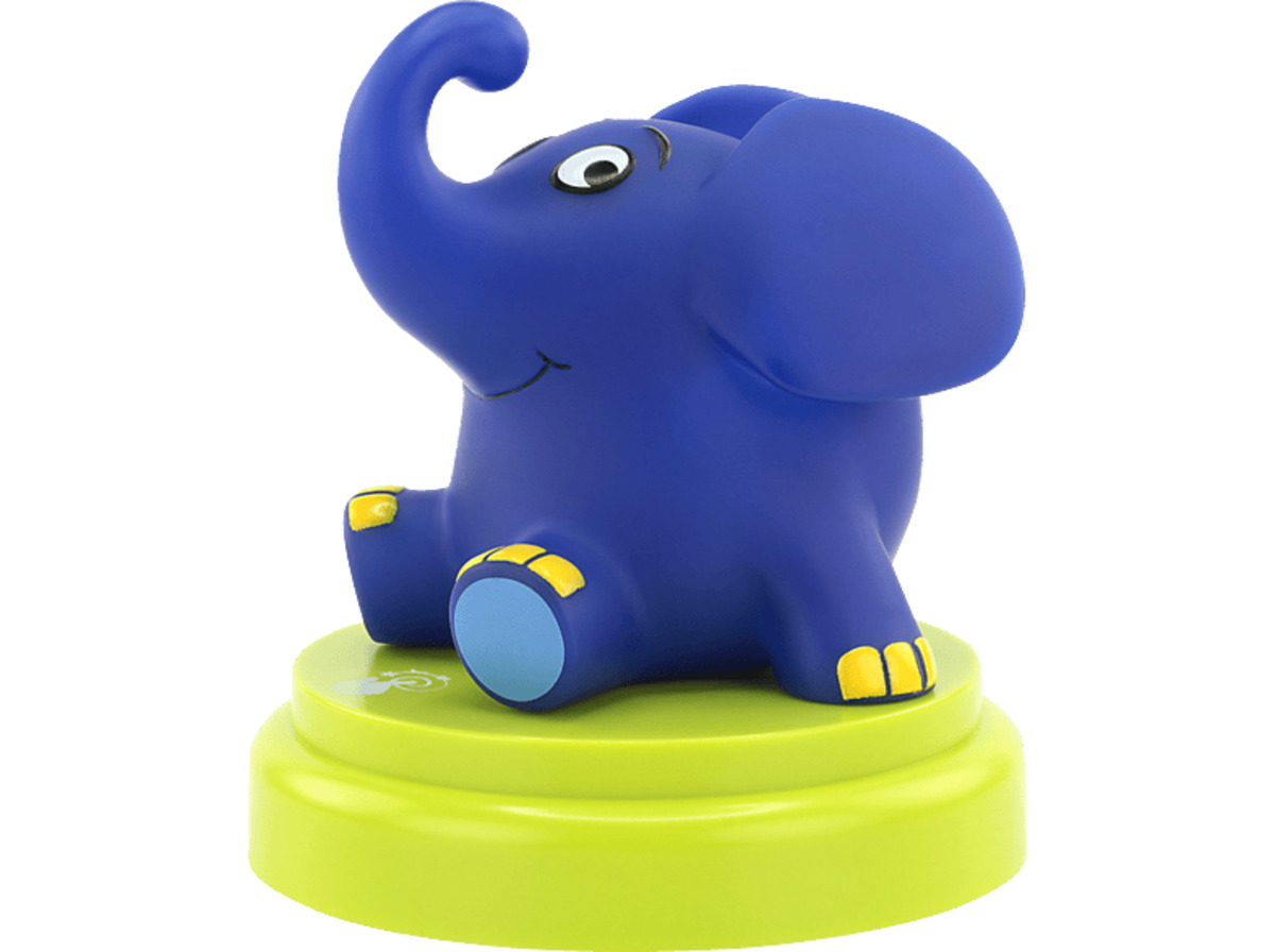 Bild 1 von ANSMANN Mobiles Nachtlicht Elefant, Blau/Grün