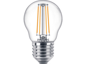 PHILIPS LEDclassic Lampe ersetzt 40 W LED warmweiß, Transparent
