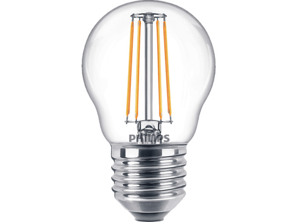 Bild 1 von PHILIPS LEDclassic Lampe ersetzt 40 W LED warmweiß, Transparent