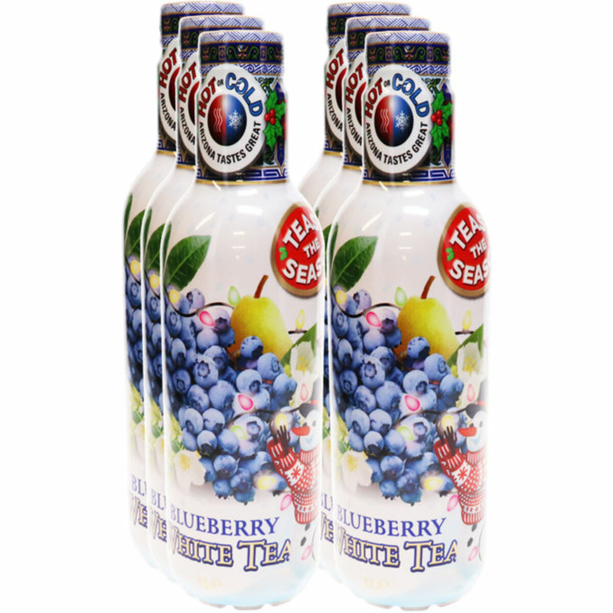 Bild 1 von AriZona Blueberry White Tea, 6er Pack (EINWEG) zzgl. Pfand