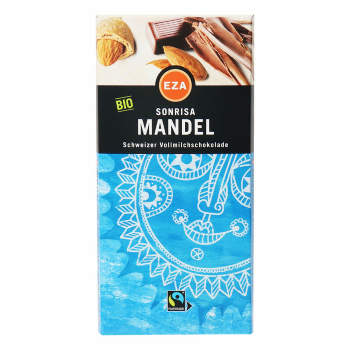 Bild 1 von EZA BIO Mandel Vollmilchschokolade