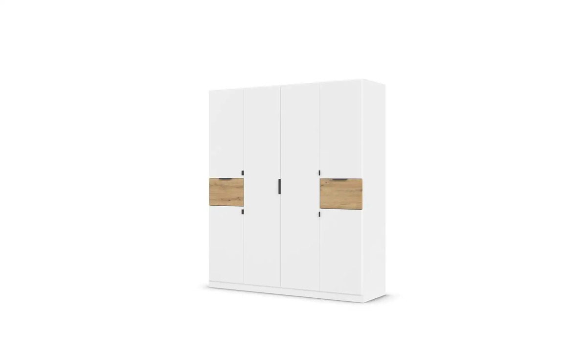 Bild 1 von Drehtürenschrank ¦ weiß ¦ Maße (cm): B: 181 H: 210 Schränke > Kleiderschränke > Drehtürenschränke - Sconto