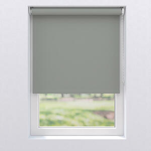 Verdunkelungsrollo, Grau, Kunststoff, 60x190 cm, Länge universell einstellbar, beliebig kürzbar, Wohntextilien, Gardinen & Vorhänge, Rollos & Jalousien