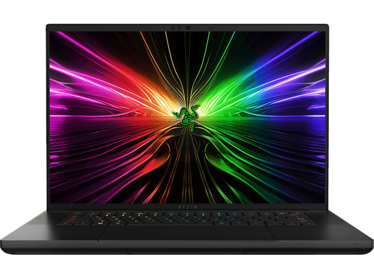 Bild 1 von RAZER Blade 16 (2024) mit OLED Display, Gaming Notebook, 16 Zoll Intel® Core™ i9, i9-14900HX Prozessor, 32 GB RAM, 2 TB SSD, NVIDIA GeForce RTX™ 4090, Schwarz, Windows 11 Home (32 bit), Schwarz