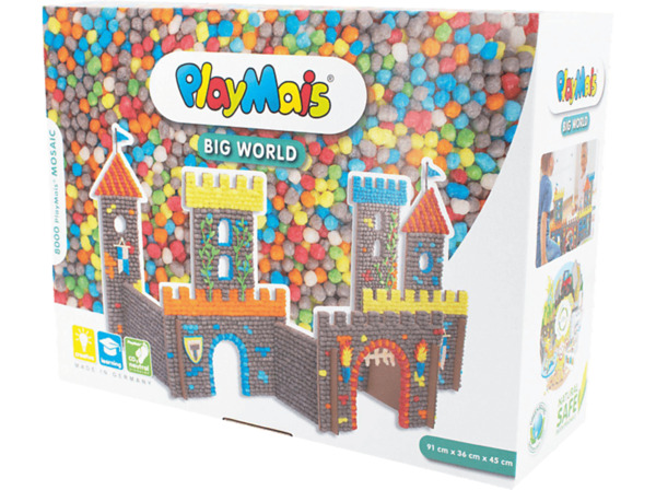 Bild 1 von PLAYMAIS MOSAIC BIG WORLD CASTLE PlayMais, Mehrfarbig, Mehrfarbig