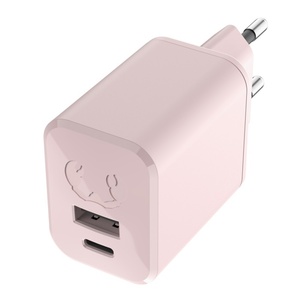 Fresh 'n Rebel Mini-Charger USB-C und USB-A, PD 45W, Smokey Pink