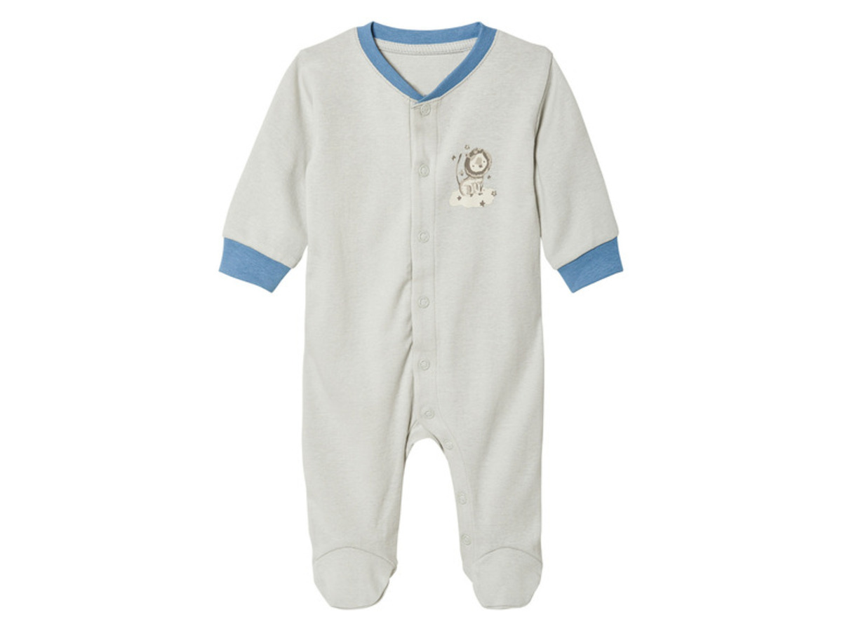Bild 2 von lupilu® Baby Jungen Schlafoverall, langarm