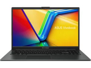 ASUS Vivobook Go 15 E1504FA-BQ659W, Notebook, mit 15,6 Zoll Display, AMD Ryzen™ 5,7520U Prozessor, 8 GB RAM, 512 SSD, Radeon™ 610M, Schwarz, Windows 11 Home (64 Bit), Schwarz