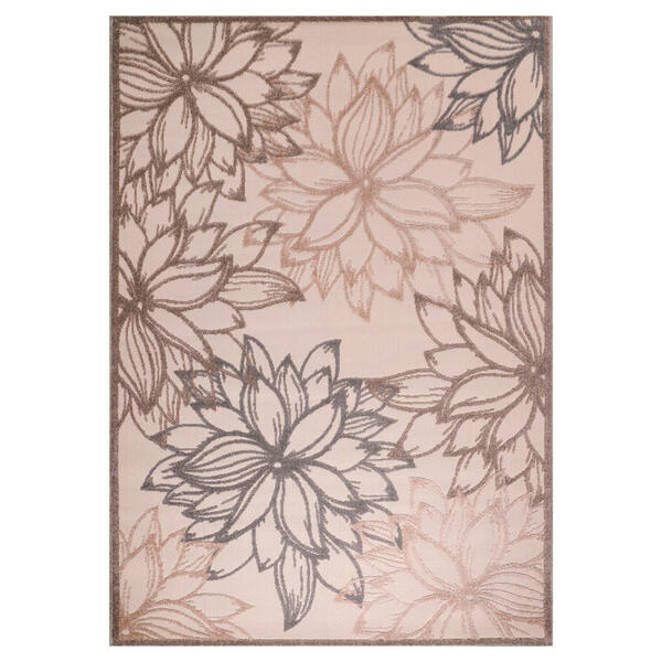 Bild 1 von Novel Läufer Floral, Creme, Beige, Textil, Blätter, rechteckig, 80x200 cm, Oeko-Tex® Standard 100, pflegeleicht, Teppiche & Böden, Teppiche, Teppichläufer