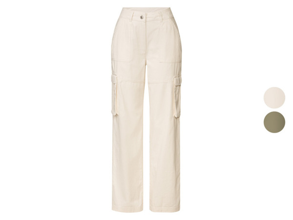 Bild 1 von esmara® Damen Cargohose mit Viskose