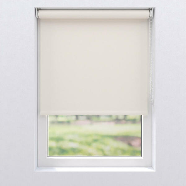 Bild 1 von Verdunkelungsrollo, Weiß, Kunststoff, 60x190 cm, Länge universell einstellbar, beliebig kürzbar, Wohntextilien, Gardinen & Vorhänge, Rollos & Jalousien