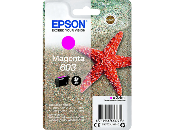 Bild 1 von EPSON Original Magenta (C13T03U34010), Magenta