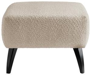 Hocker Colori Beige Bouclé, Beige