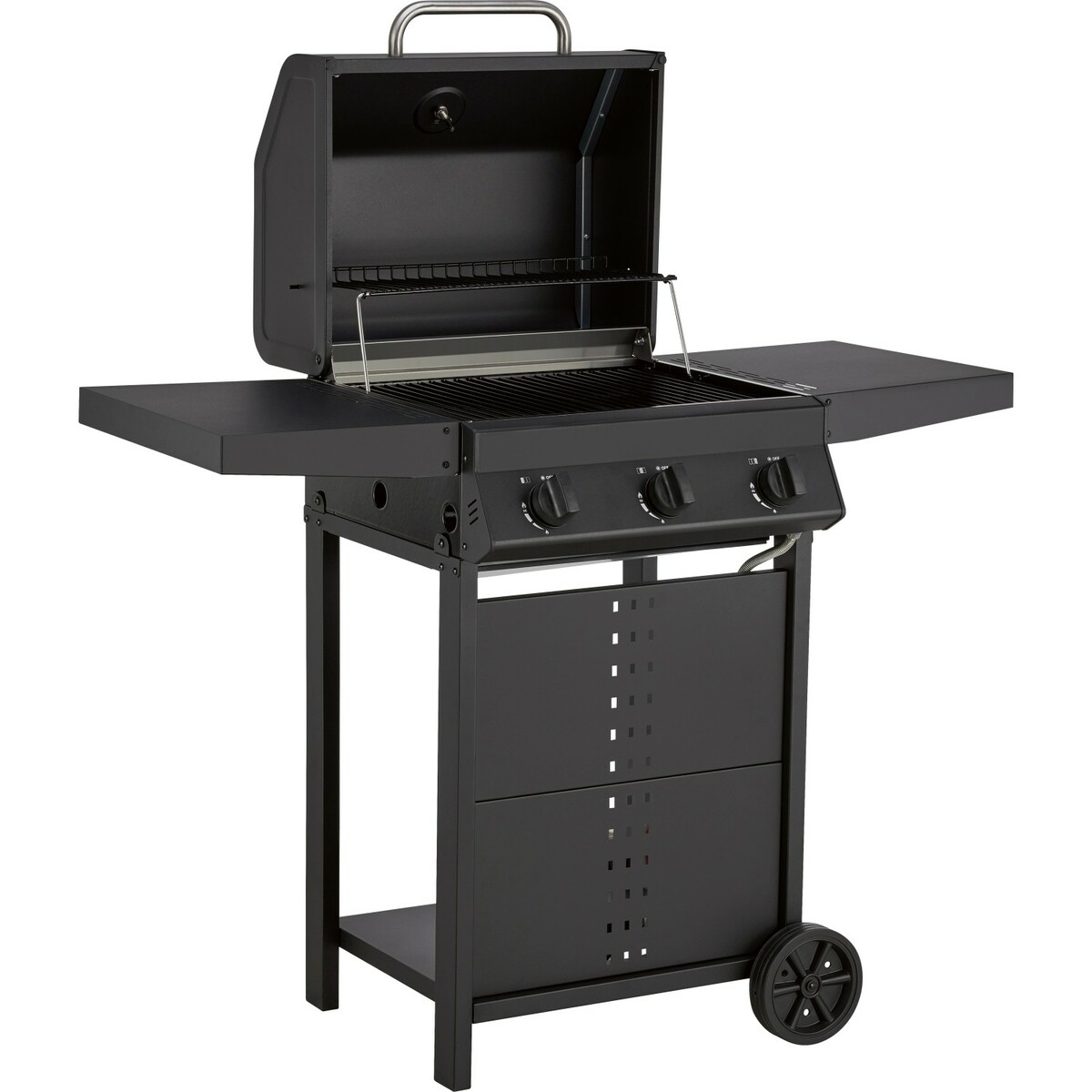 Bild 2 von Gasgrill Cumbre 3 Brenner 48 cm x 37 cm mit Rollen