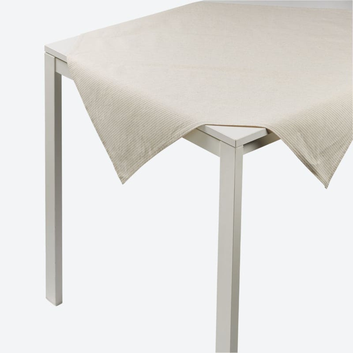 Bild 1 von Mitteldecke in Leinen-Optik, ca. 80x80cm, Beige