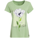 Bild 1 von Damen T-Shirt mit Blumen-Print HELLGRÜN
