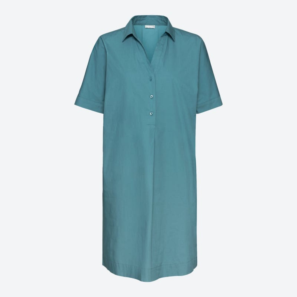 Bild 1 von Damen-Kleid mit Kragen, Petrol