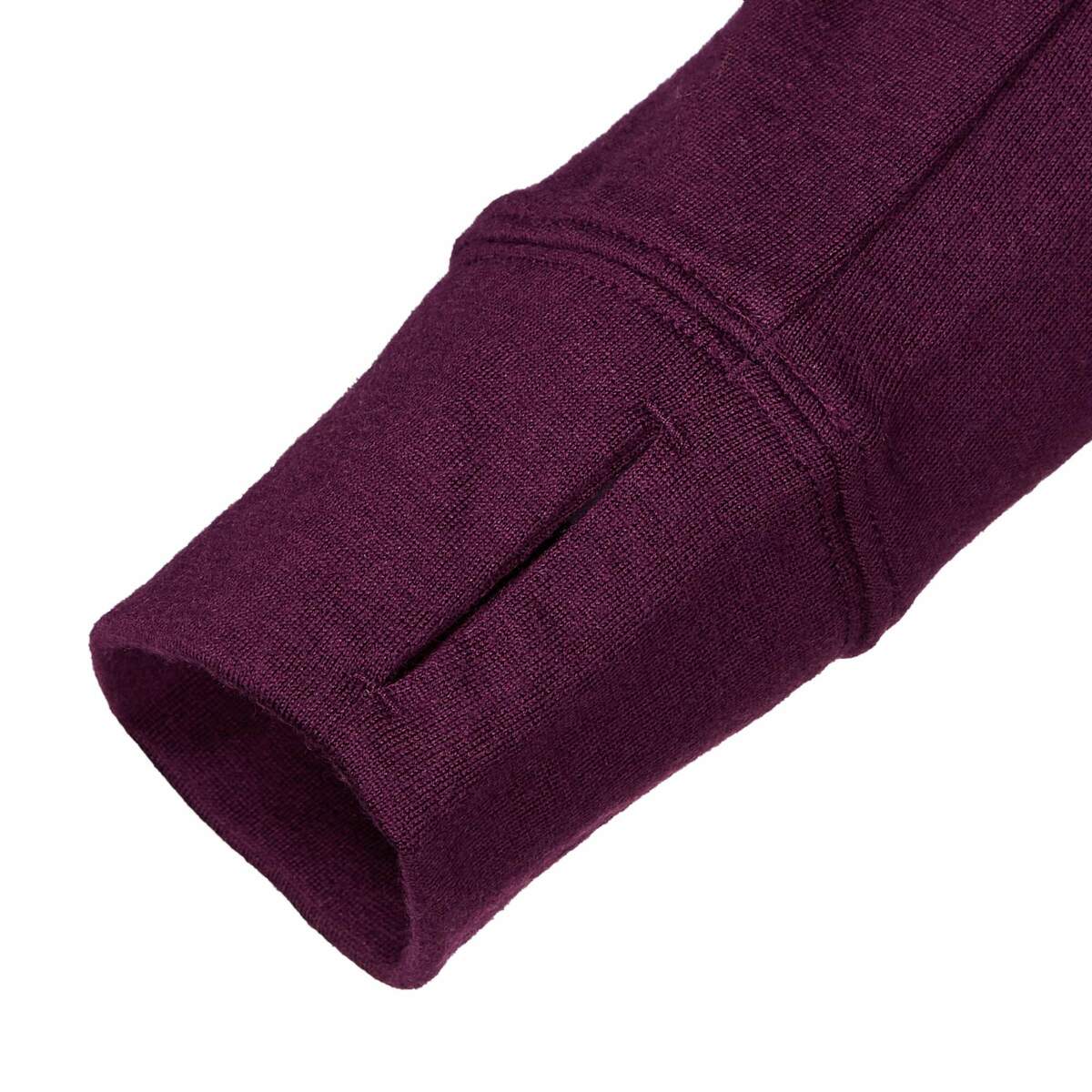 Bild 3 von Icebreaker M QUANTUM III LS ZIP HOOD Herren Wolljacke NIGHTSHADE