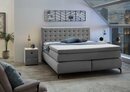 Bild 1 von Jockenhöfer Gruppe Boxspringbett Jessica, mit Topper, Grau