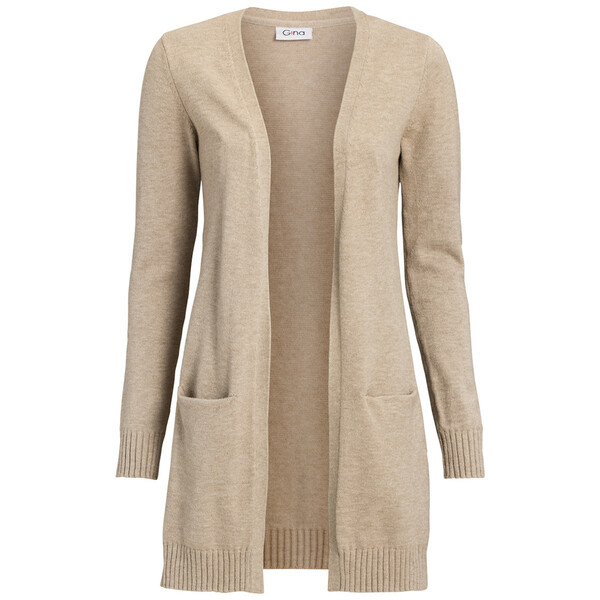 Bild 1 von Damen Strickjacke mit zwei Einschubtaschen BEIGE