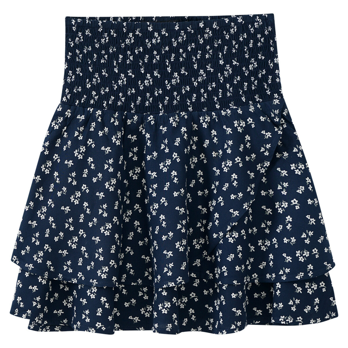 Bild 1 von Mädchen Rock mit Blumen DUNKELBLAU