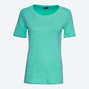 Bild 1 von Damen-T-Shirt aus reiner Baumwolle, Turquoise