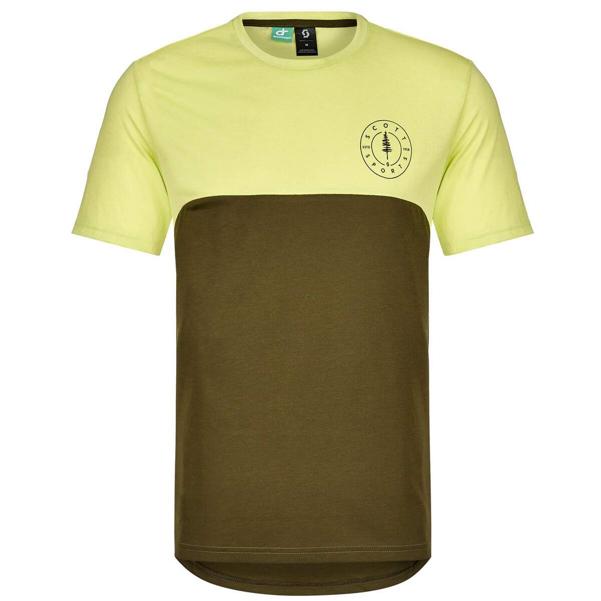 Bild 1 von Scott SCO SHIRT M' S TRAIL FLOW DRI SS Herren Fahrradtrikot BITTER YELLOW/FIR GREEN