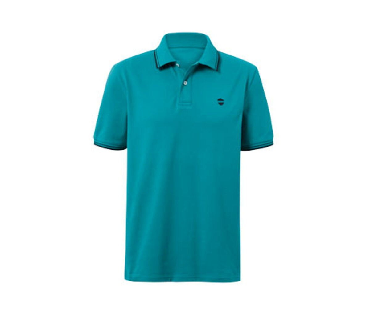 Bild 1 von Piqué-Poloshirt, aqua