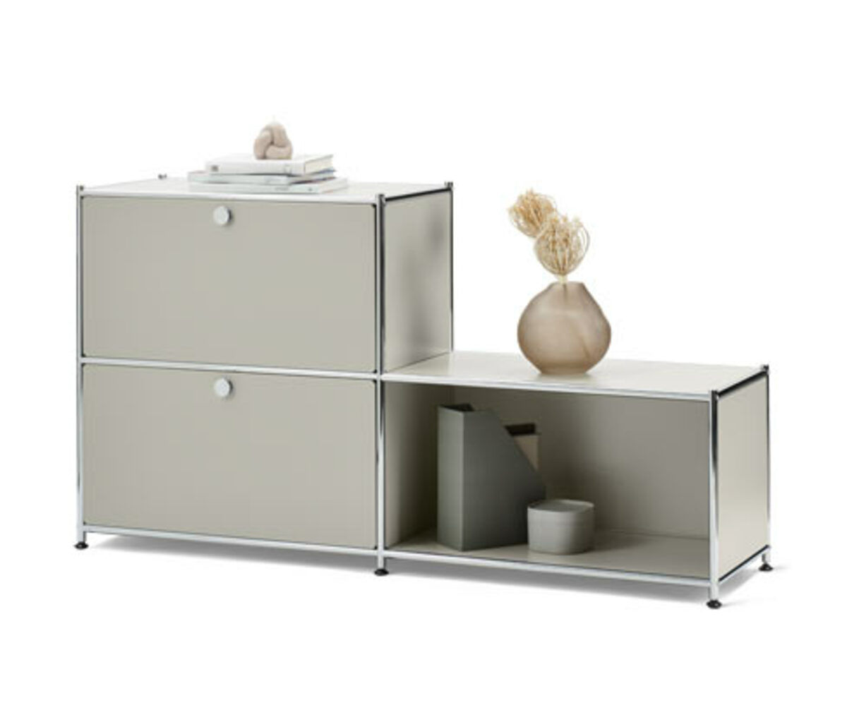 Bild 1 von Sideboard »CN3« mit 2 Klappfächern, lichtgrau